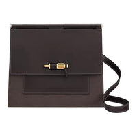 HERMES Epsom Calfskin Patchwork Swift Leather Shoulder Bag Crossbody Bag Women's Brown