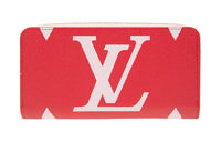 LOUIS VUITTON Zippy Wallet Monogram Giant Red/Pink