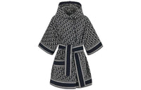 DIOR Pajama Robe Women's Dark Blue