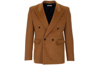 SAINT LAURENT FW21 Business Suits Coats Men's Vintage Camel