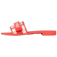 DIOR Dioriviera Slide Slippers Women's Red