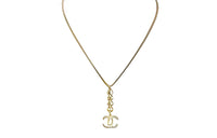 CHANEL Necklaces Women's Gold
