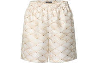 LOUIS VUITTON 3d Malletage Print Pajama Shorts Casual Shorts Women's Light Umber