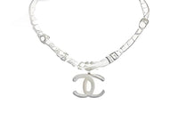 CHANEL Necklaces Women's Silver