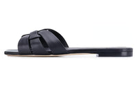 SAINT LAURENT Slide Slippers Women's Black