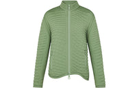 LOUIS VUITTON Solid Color Stand Collar Puffer Jacket Men's Grass Green
