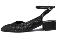 CHANEL Carry Over Sandal Women's Black