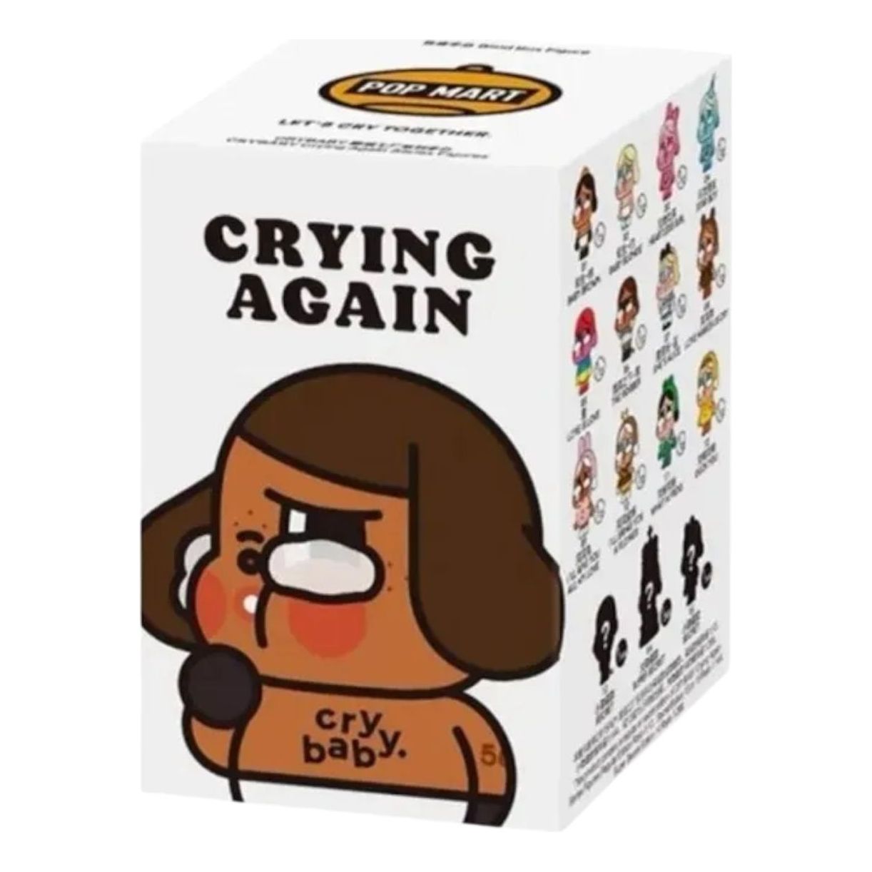 Pop Mart Crybaby Crying Again Figures Sealed Case (1 Blind Box) PPMT-2409-0046-742049271