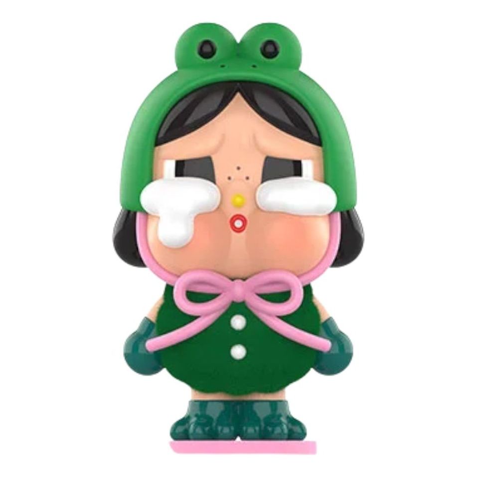 Pop Mart Crybaby Crying Again Figures 'What a Frog' PPMT-2409-0046-742049285