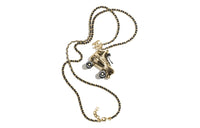 CHANEL Metal Necklaces Women's Gold