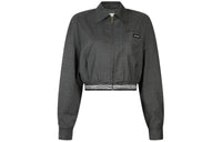 MIU MIU Jackets Coats Women's Gray
