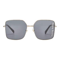 MIU MIU Square Laser-cut Lens Sunglasses