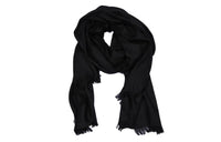 HERMES Silk Scarves Women's Black