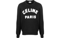 CELINE Boat Neck Sweater In Cashmere And Wool