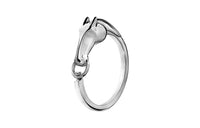 HERMES Bangles Unisex Silver