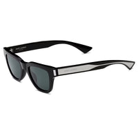 SAINT LAURENT Acetate Resin Rectangular Sunglasses Unisex Black