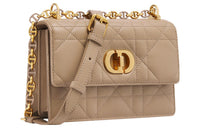 DIOR Sheepskin Crossbody Bag Shoulder Bag Women's Cookie