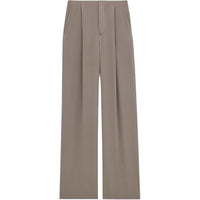 SAINT LAURENT 90's Pants In Silk Crepe Casual Pants Men's Taupe