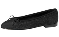 CHANEL Flat Shoes Women's Black