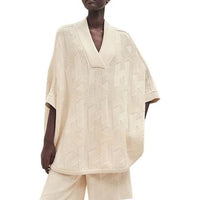 HERMES SS23 Cloaks Women's White