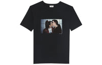 SAINT LAURENT Rive Droite Series T-Shirts Unisex Black