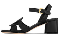 LOUIS VUITTON Isola Strap Sandals 5.5cm Women's Black