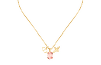DIOR Metal Necklaces Women's Gold
