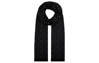 LOUIS VUITTON TIMELESS Knit Scarves Women's Black