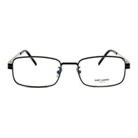 SAINT LAURENT Acetate Rectangular Eyeglass Frames Women's Black