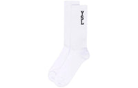 SAINT LAURENT Intarsia-knit Logo Socks