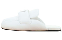 PRADA Closed Toe Slippers Women's White