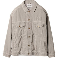 MIU MIU Jackets & Coats Women's Granite Gray