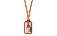HERMES Necklaces Women's Orange
