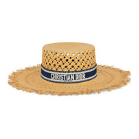 DIOR Cotton Polypropylene Paper Polyester Bucket Hats Women's Yellow