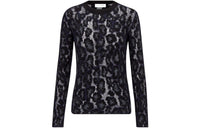 DIOR All Over Patterned Crewneck Top
