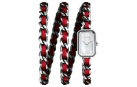 CHANEL Wrist Watch Quartz Movement Stainless Steel Leather Strap White Dial Women's Watch H5313