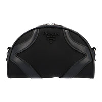 PRADA Bowling Cross Body Bag Black