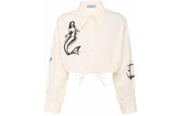 PRADA Crop Tops Women's White