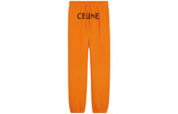 CELINE Knitted Sweatpants Men's Orange