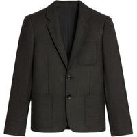 CELINE Short Jacket In Cashmere Flannel