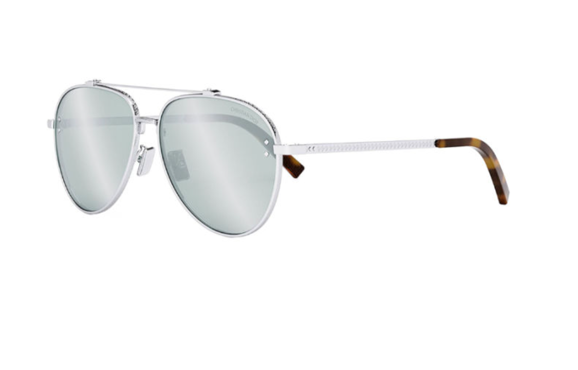 DIOR - Aviator Sunglasses Men's Silver