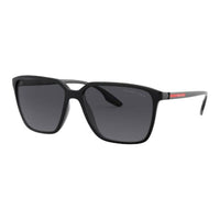 PRADA Irregular Shape Sunglasses Men's Black