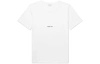 SAINT LAURENT Logo print T shirt