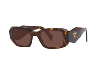 PRADA Irregular Shape Sunglasses Women's Tortoiseshell