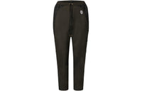 LOUIS VUITTON Sporty Snap Button Trousers Casual Pants Women's Black