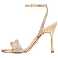 DIOR Dway Strap Sandals Women's Gold