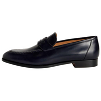 Loro Piana Sergio Loafers Men's Marine Blue