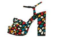 SAINT LAURENT Strap Sandals Women's Black
