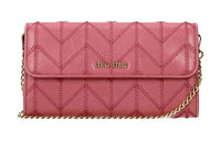 MIU MIU Leather Wallet Women's Pink