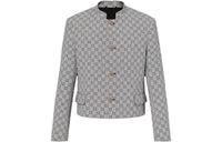 LOUIS VUITTON Damier Hounds Tooth Officer Jacket
